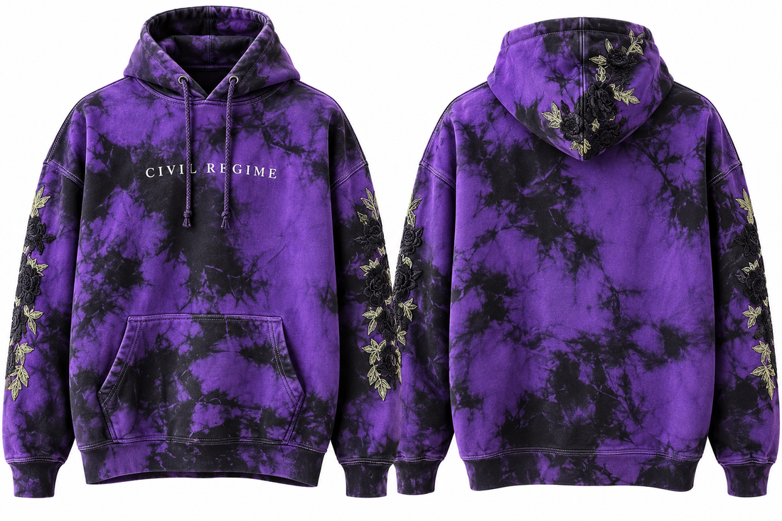 Civil Regime - Flowers Hoodie