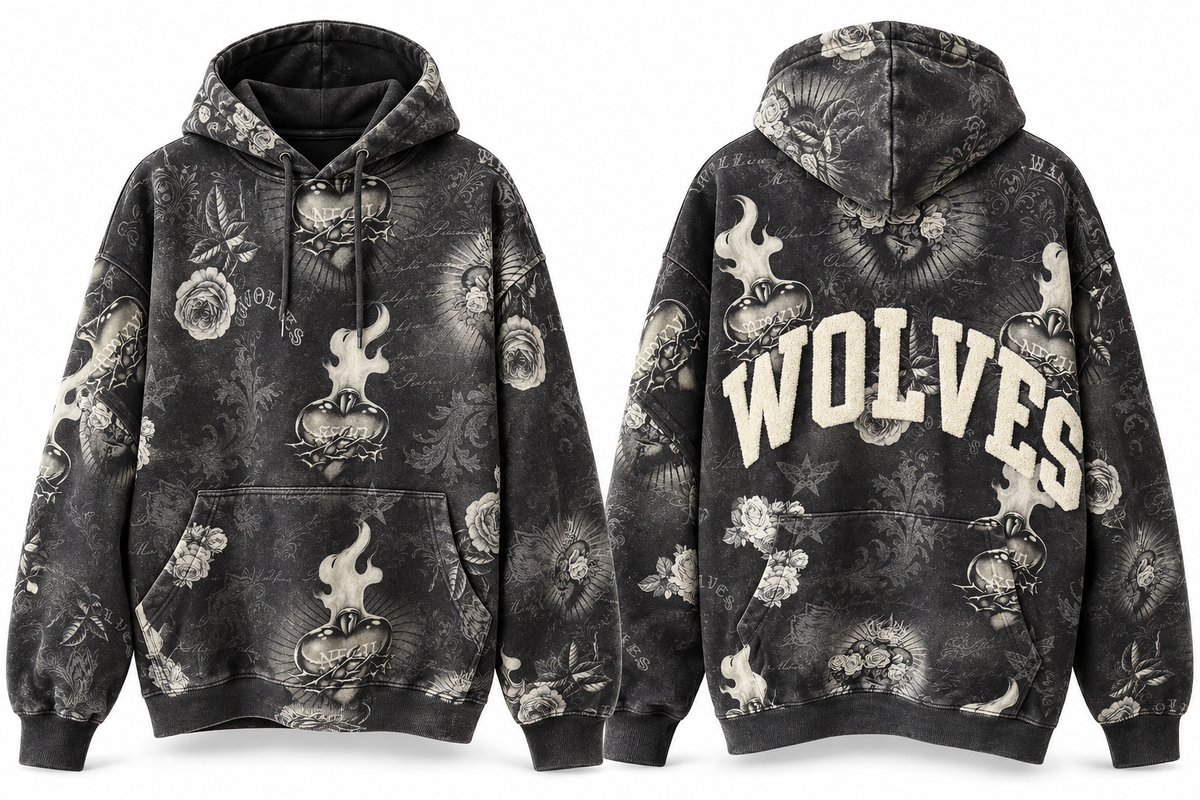 Darc Sport - Heart in Flames Hoodie