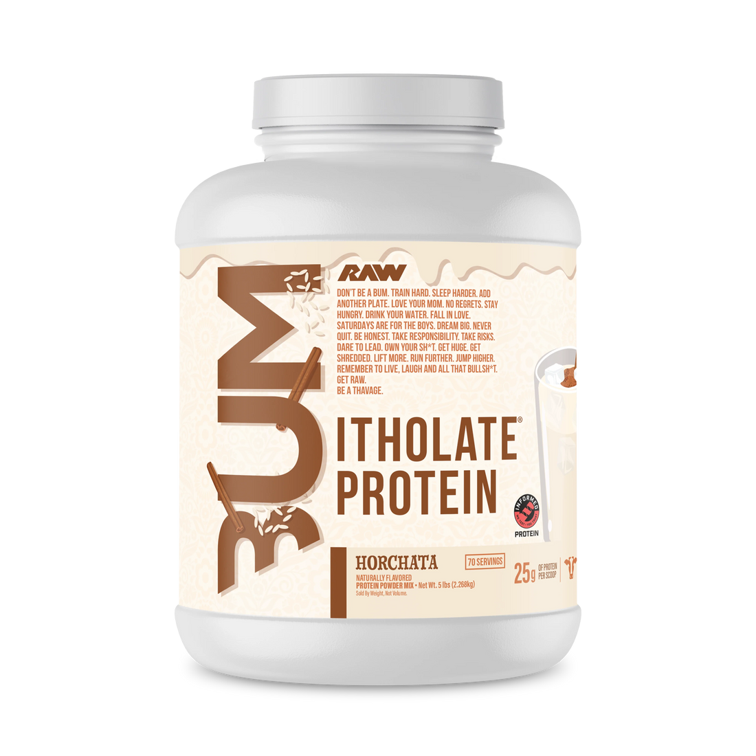 Bum Itholate Protein Raw