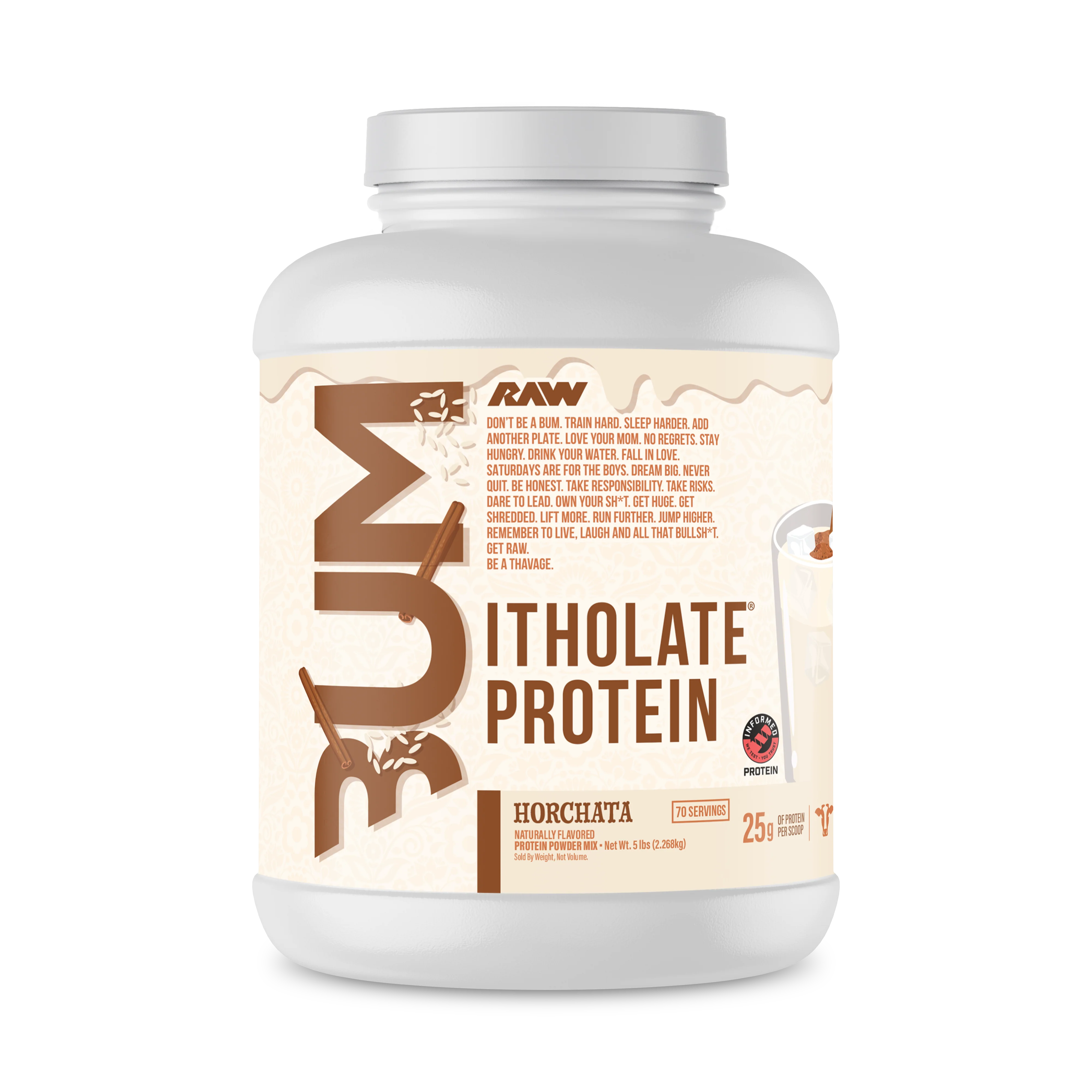 Bum Itholate Protein Raw