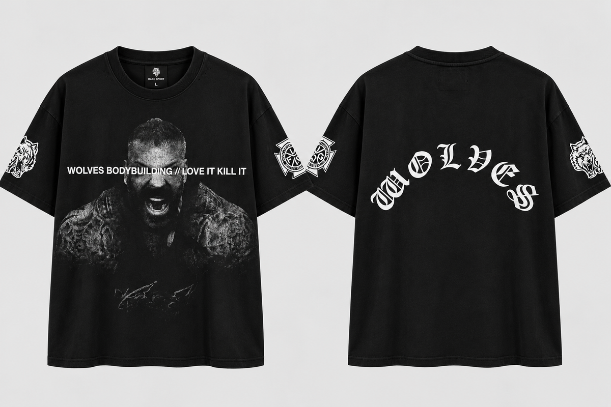 Darc Sports-Rich Piana 5%-Oversized T-Shirt