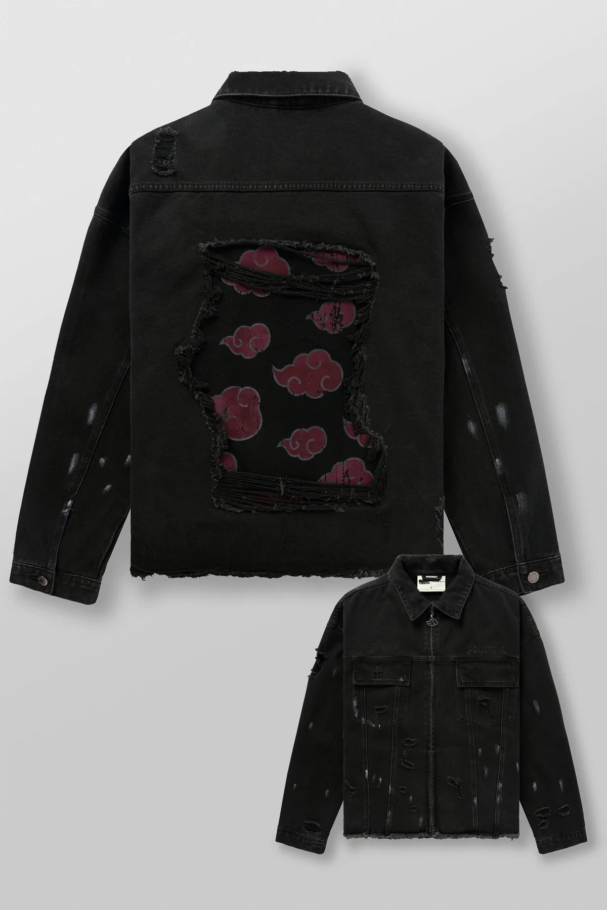 YoungLa-Naruto: Akatsuki Denim Jackets