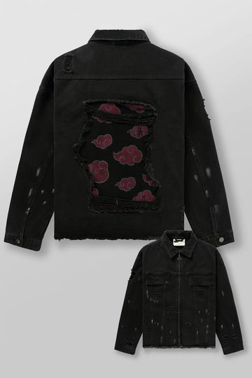 YoungLa-Naruto: Akatsuki Denim Jackets