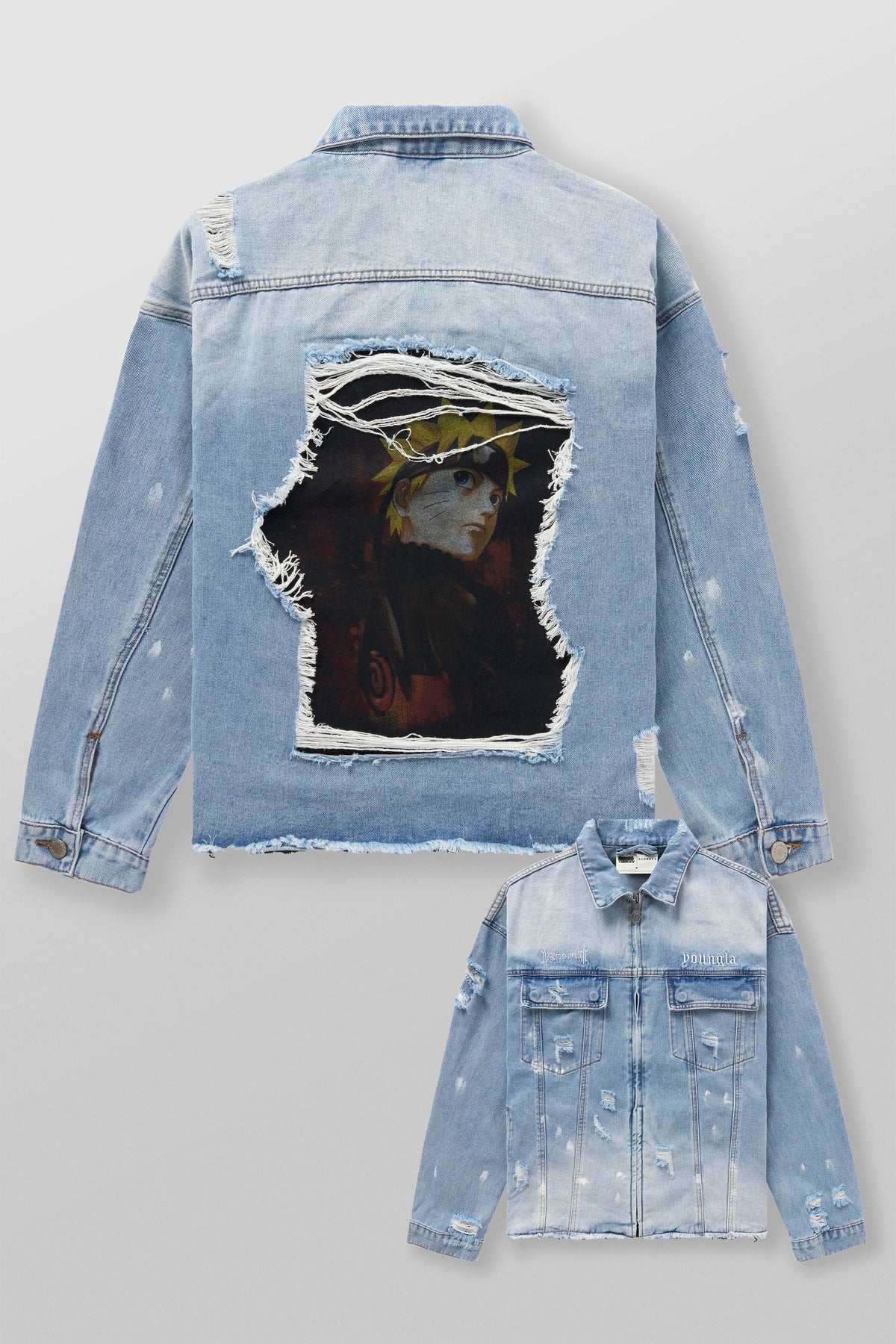 YoungLA: Naruto Jinchuriki Denim Jackets