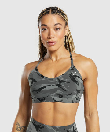 Gymshark Legacy Printed Sports Bra