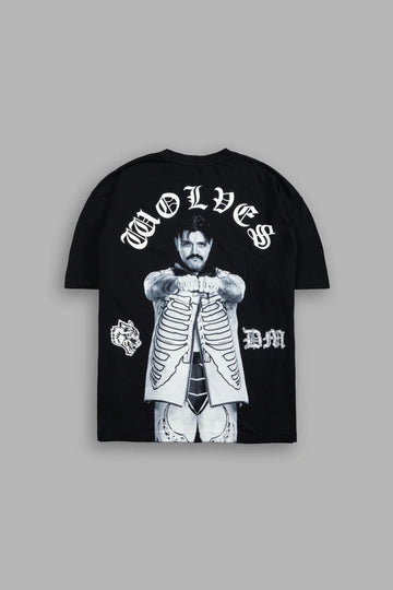 Darc Dom Premium Oversized Tee in Black