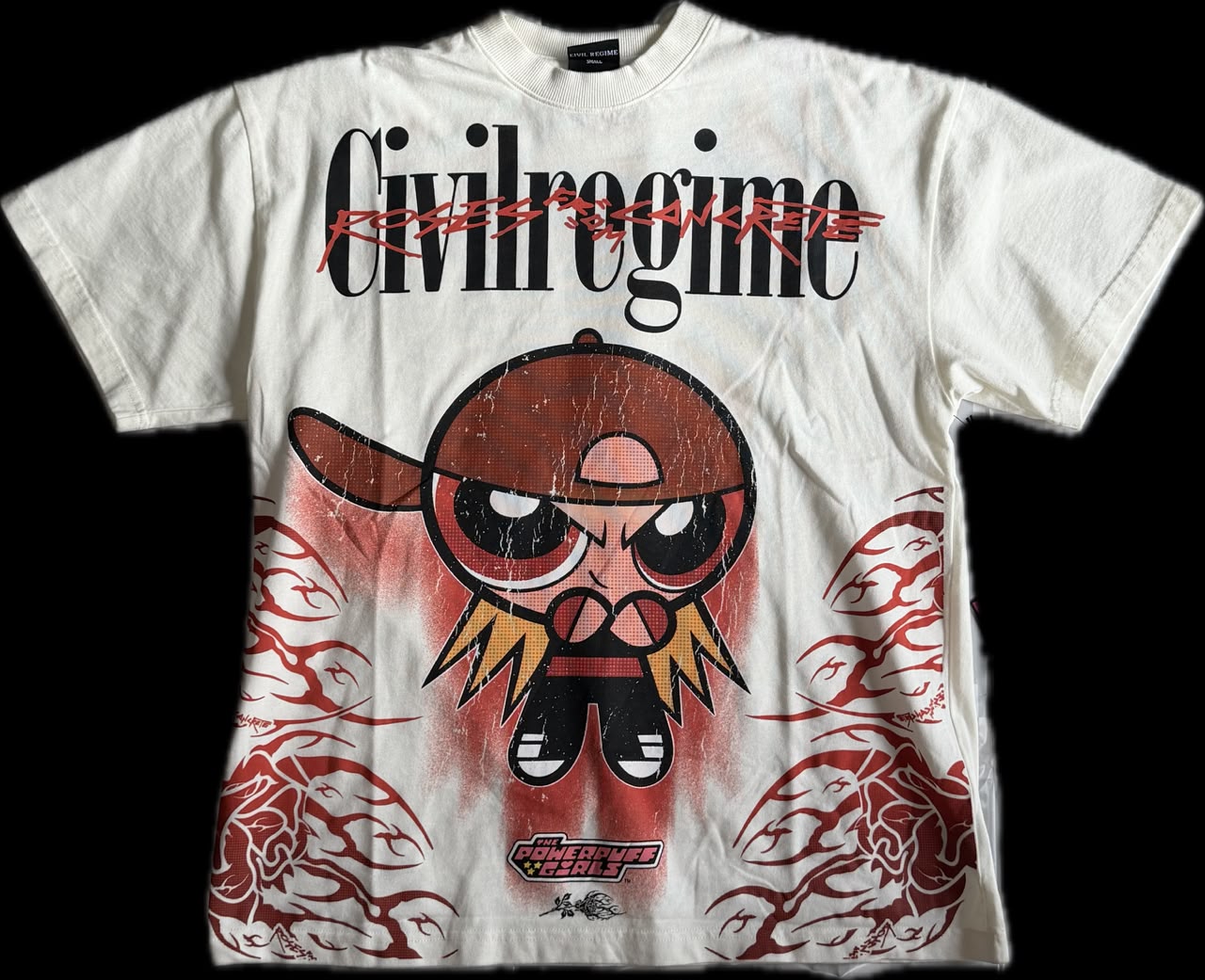 Civil Regime Power Puffs Chicos Jocosos Playera Oversized
