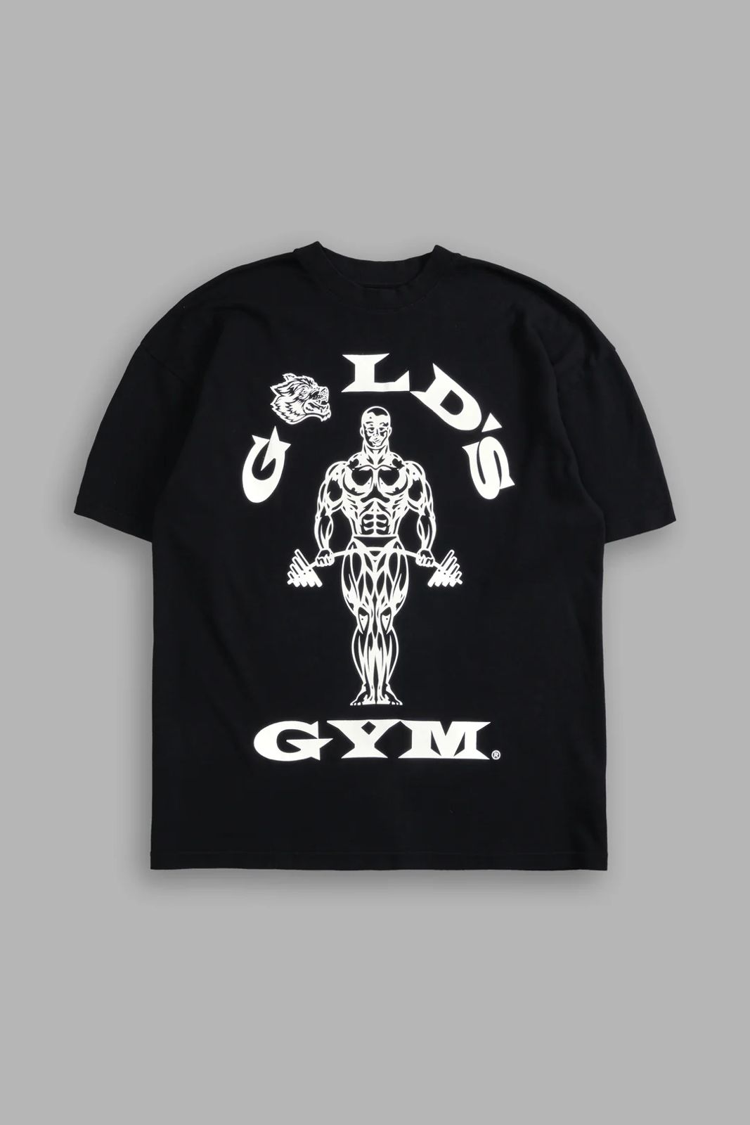 Gold's Wolf "Premium" Oversized Tee
