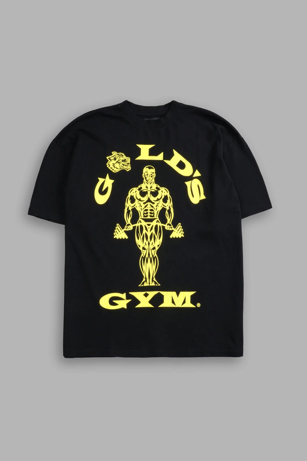 Gold's Wolf "Premium" Oversized Tee