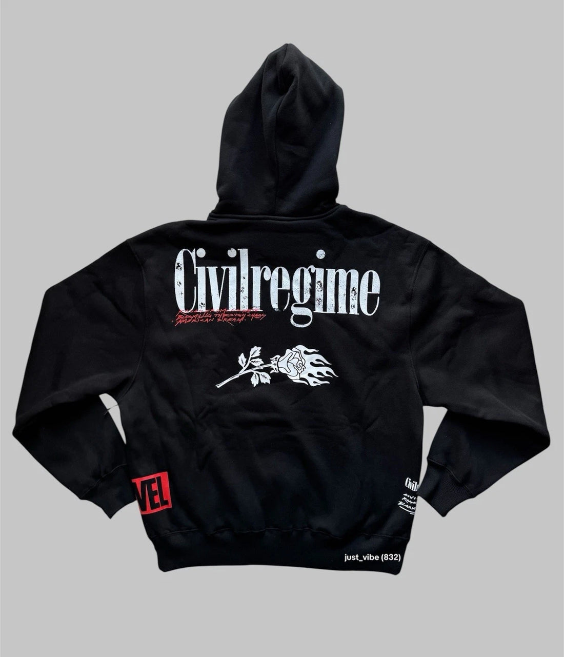 Civil Regime x Marvel Deadpool Hoodie