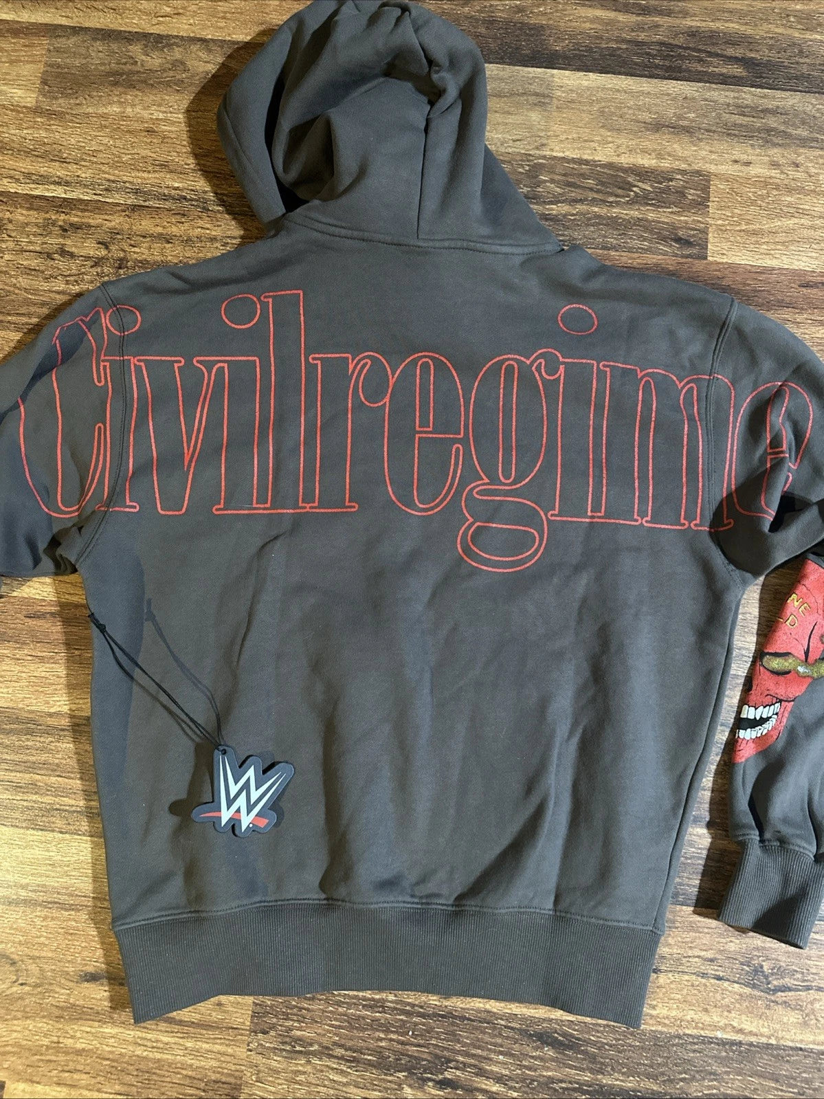 Men's Civil Regime Austin 3:16 Stone Cold Hoodie Black